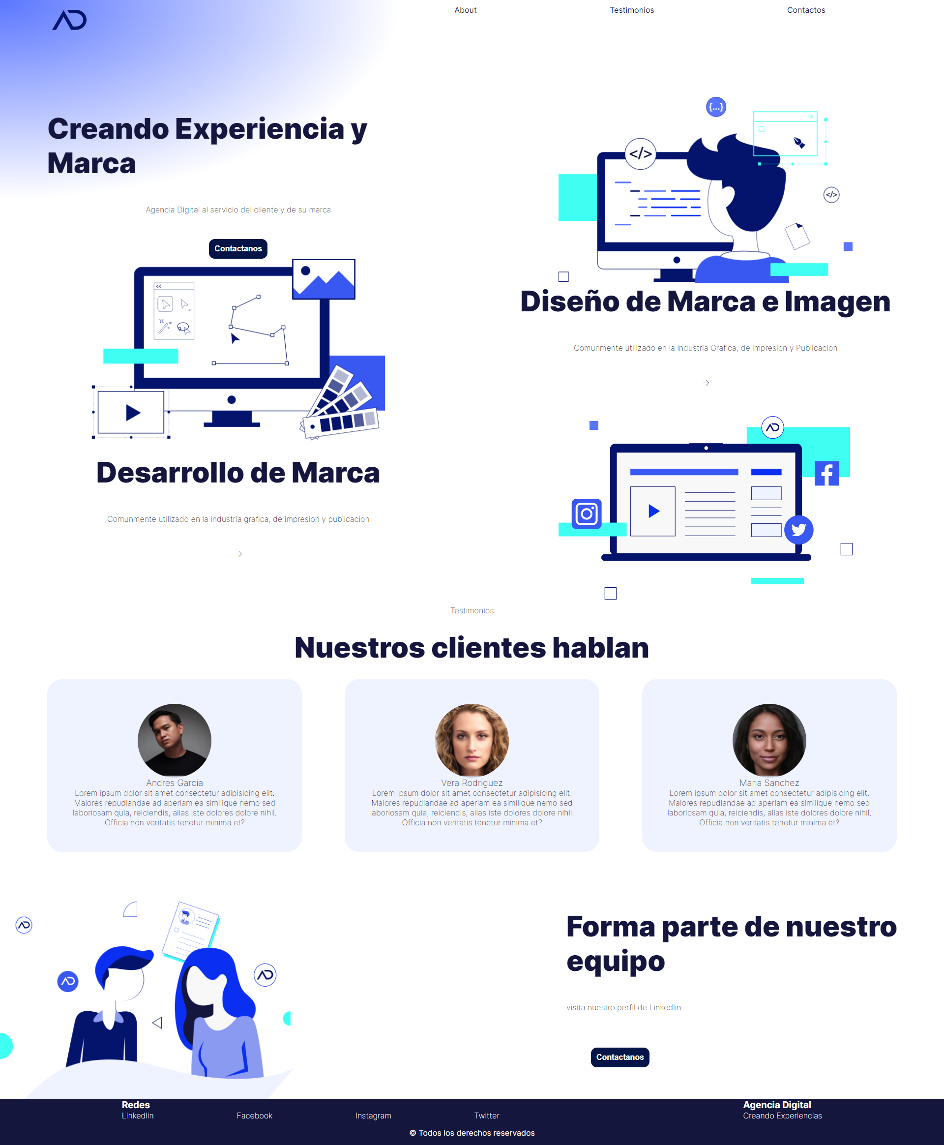 Desafio web digitalers